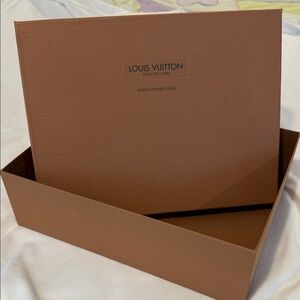 Louis Vuitton Classic Brown Storage Box